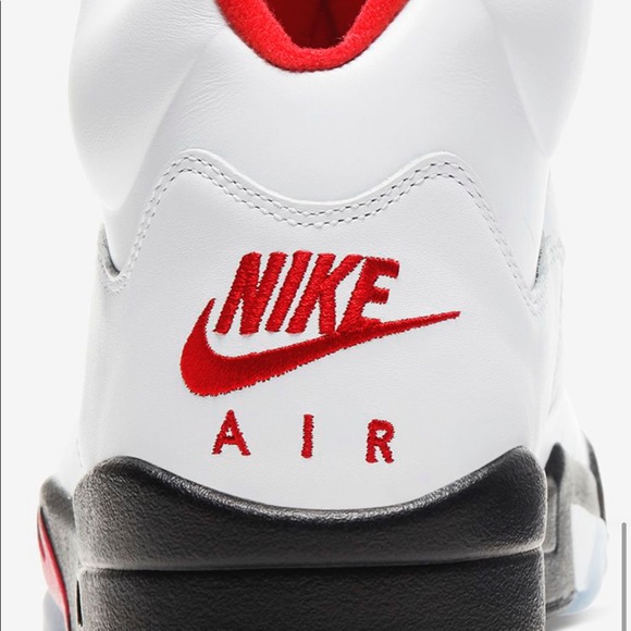 ‼️SOLD‼️NIKE AIR JORDAN 5 FIRE RED SNEAKERS - Picture 6 of 8